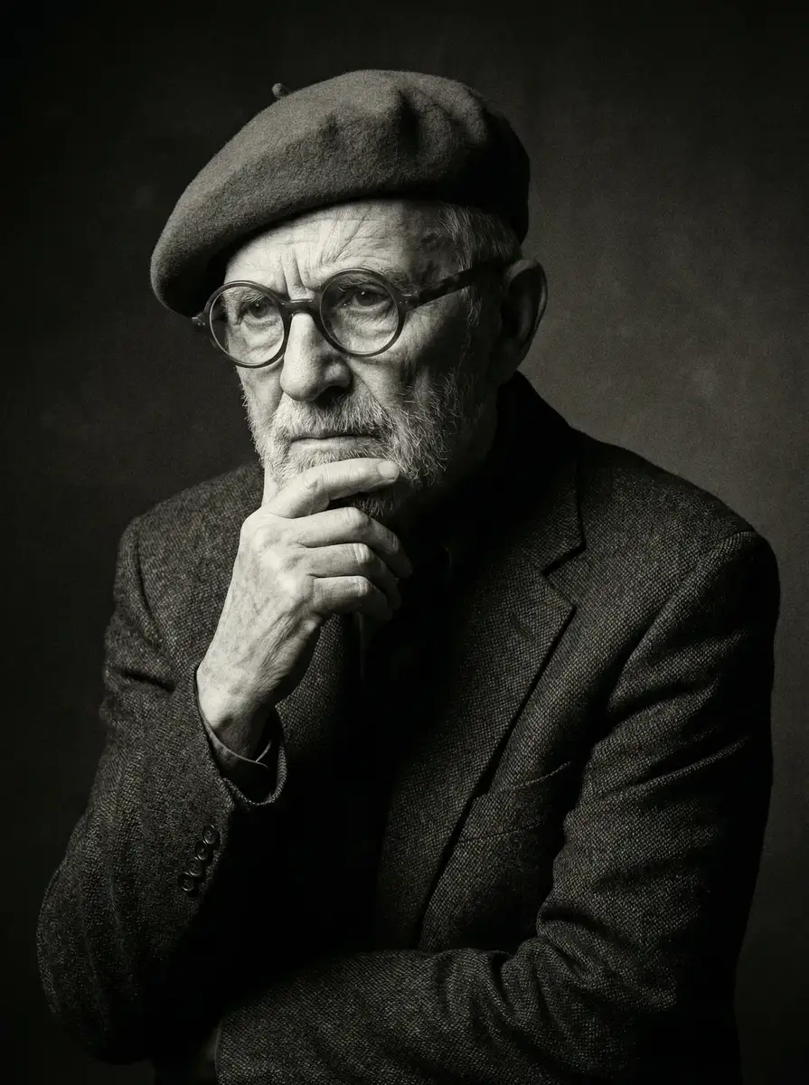 电影导演黑白肖像 - 今日致敬的 海角 领域先驱